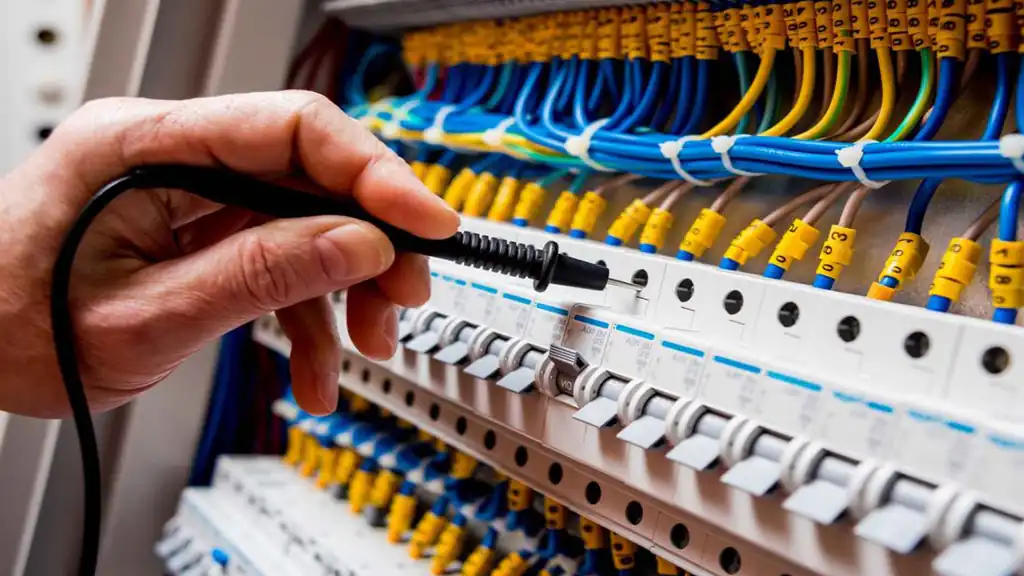 Cableado eléctrico estructurado y organizado con etiquetado profesional de circuitos